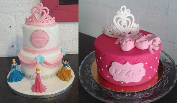 Gâteaux de princesse