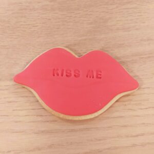 sablé saint valentin bouche