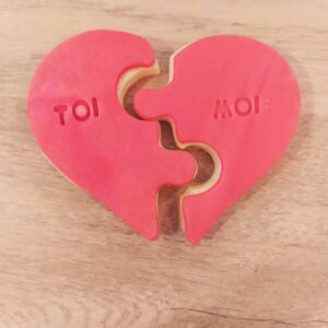 sablé puzzle St valentin